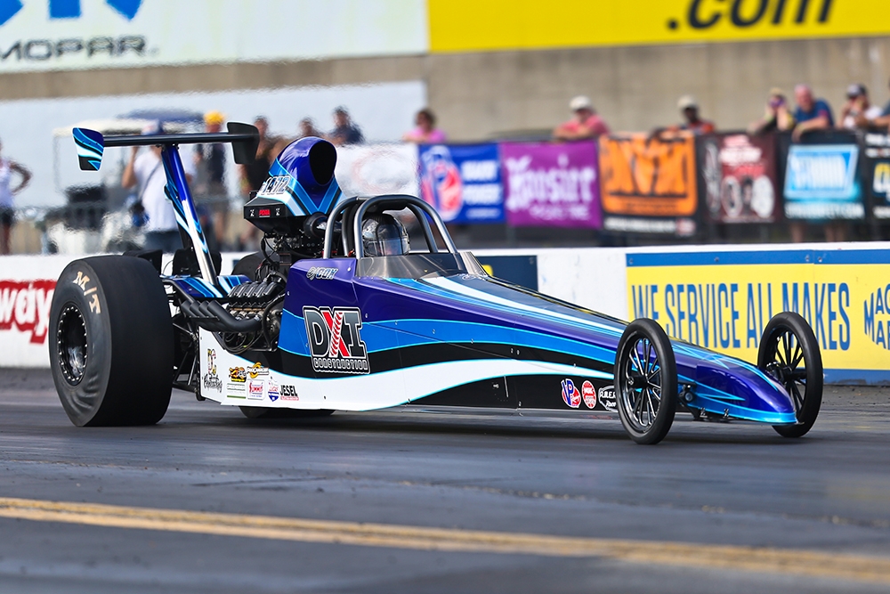 DJ Cox Shows He Can Handle a Dragster - Drag Racing Action Online