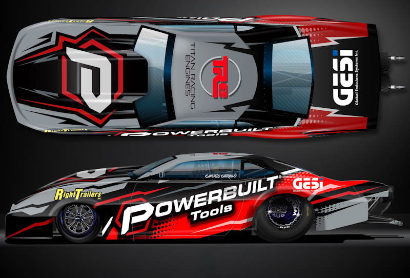POWERBUILT TOOLS TO RIDE WITH PRO STOCK ROOKIE CAMRIE CARUSO