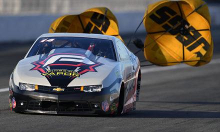 ROOKIE CAMRIE CARUSO QUALIFIES No. 7 at NHRA WINTERNATIONALS