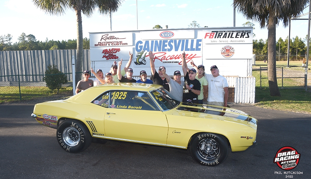 Barrett goes from No.1 Qualifier to Stock Eliminator Champ at Baby Gators