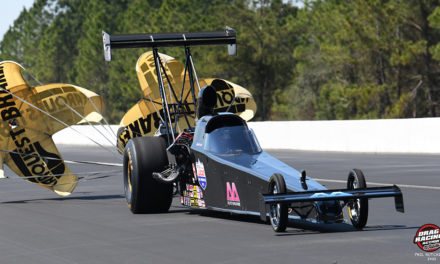 Stalba races to #1 in Top Alcohol Dragster