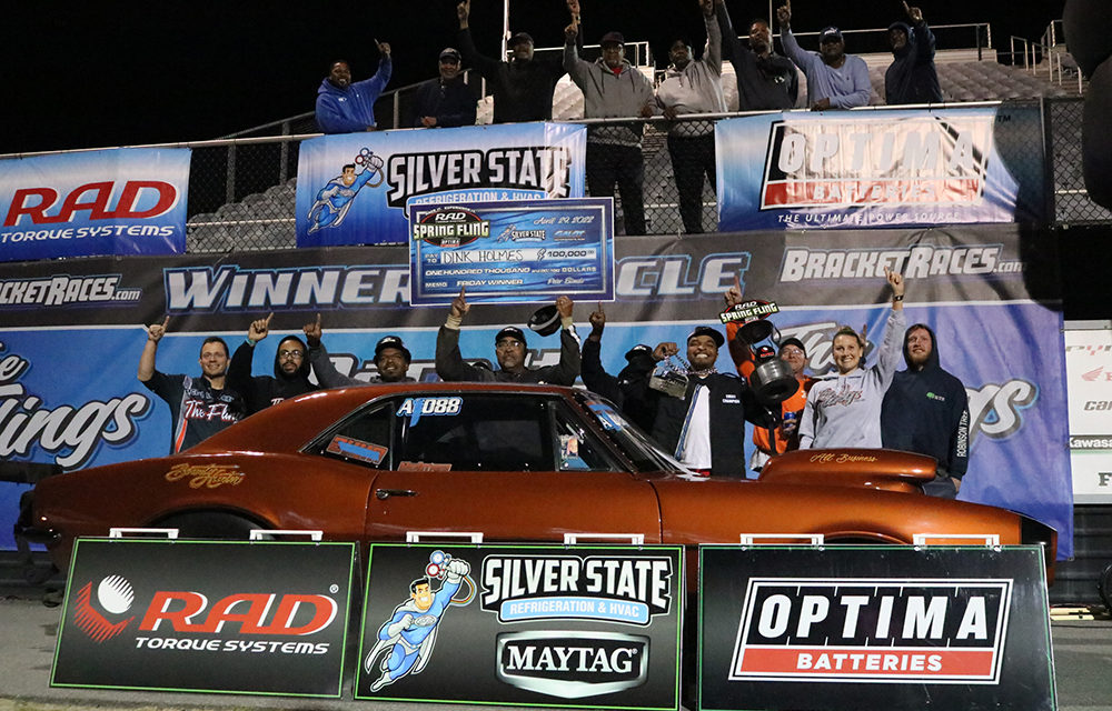Dink Holmes Wins Silverstate $100,000 Friday at the Spring Fling