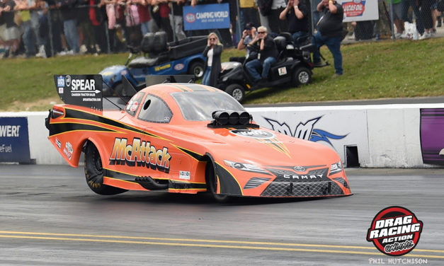 TRACK RECORDS FALL AS HAGAN, B. FORCE AND A. SMITH QUALIFY NO. 1 AT VIRGINIA NHRA NATIONALS