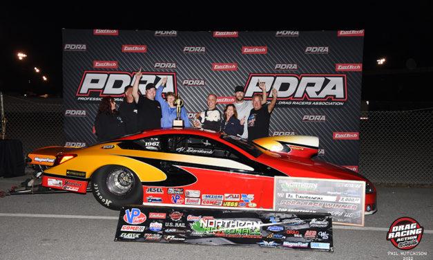 Davidowski wins first National Event at Maple Grove PDRA race