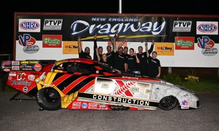 Fricke, Cox, Eckel lead Division 1 winners at New England Dragway event