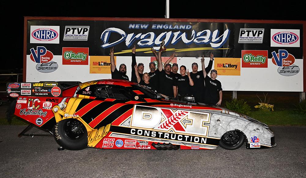 Fricke, Cox, Eckel lead Division 1 winners at New England Dragway event