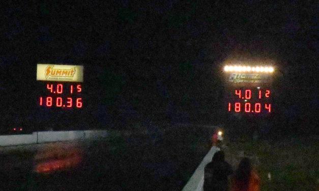DeFlorian Knocking On Three Second Door at PDRA World Finals