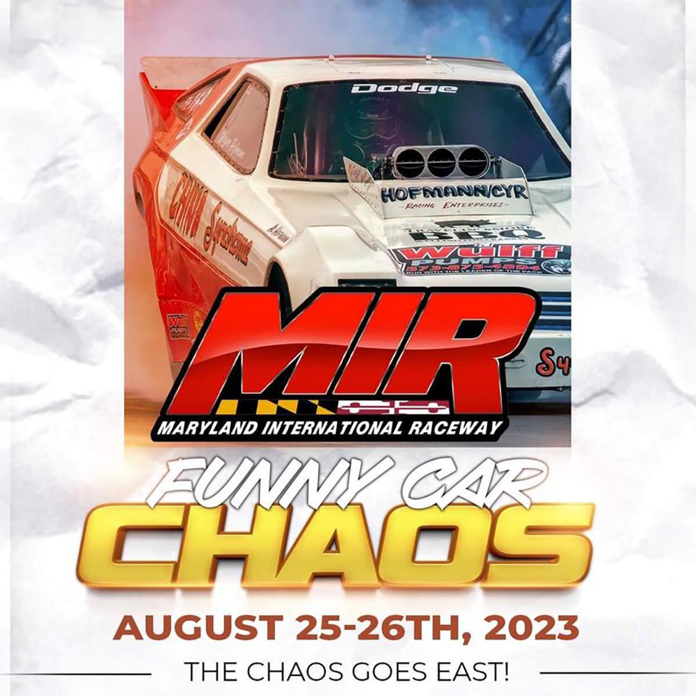 Funny Car Chaos Coming to Maryland International Raceway In 2023 Drag