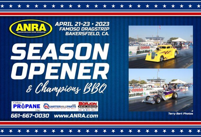 ANRA Sets 2023 Season Schedule - Drag Racing Action Online