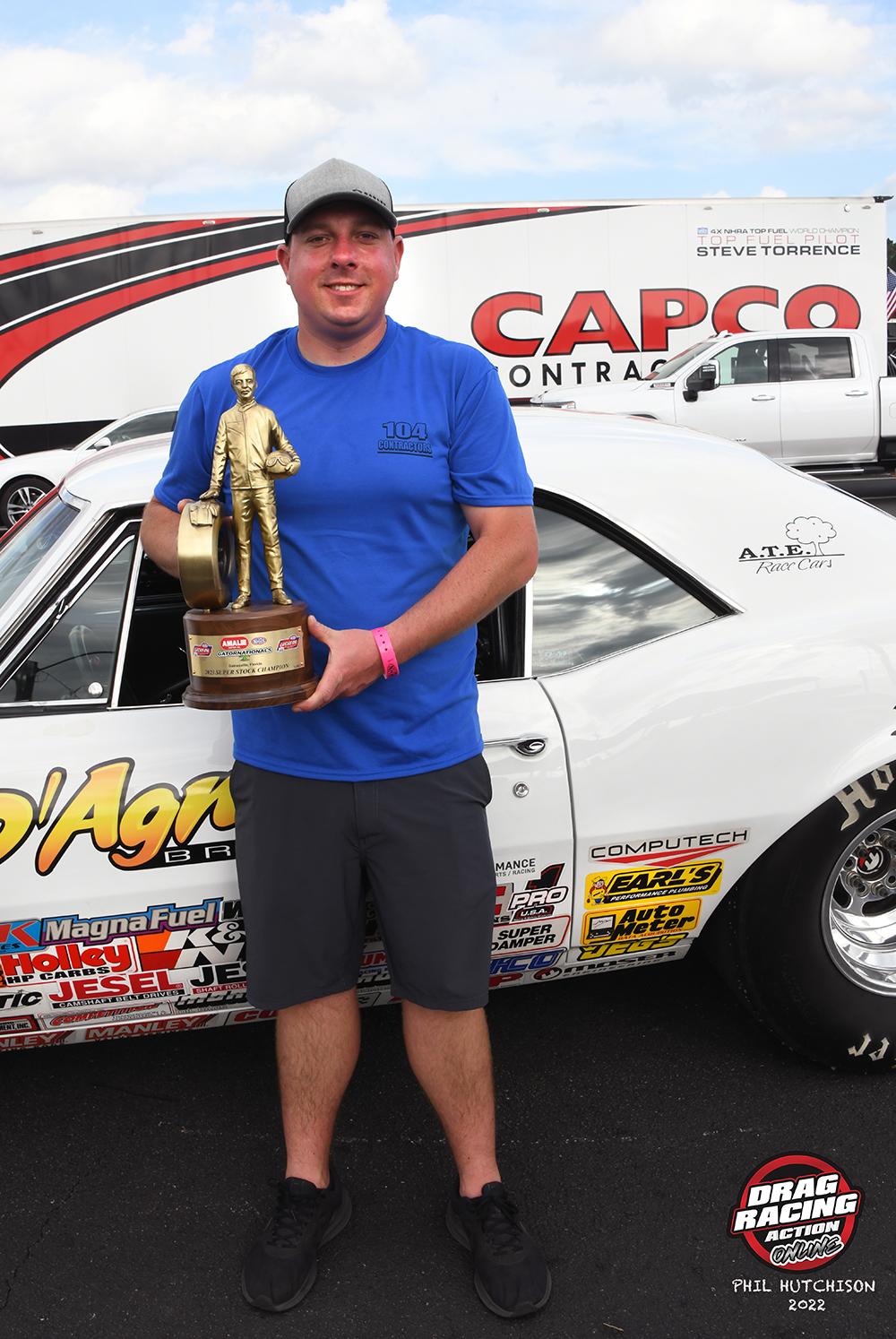 NHRA World Champ D'Agnolo Goes Back to Back at Gators - Drag Racing ...
