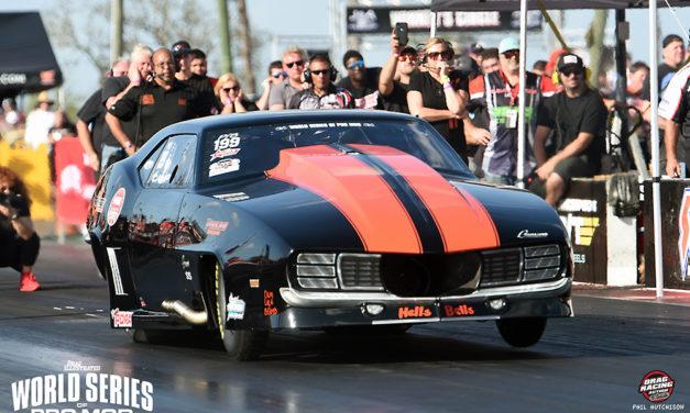 Johnny Camp Keeps Top Spot at World Series of Pro Mod Leading Into Sunday’s $100,000 To Win Race