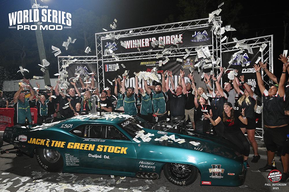 Spencer Hyde Qualifies Last Wins 100,000 World Series of Pro Mod