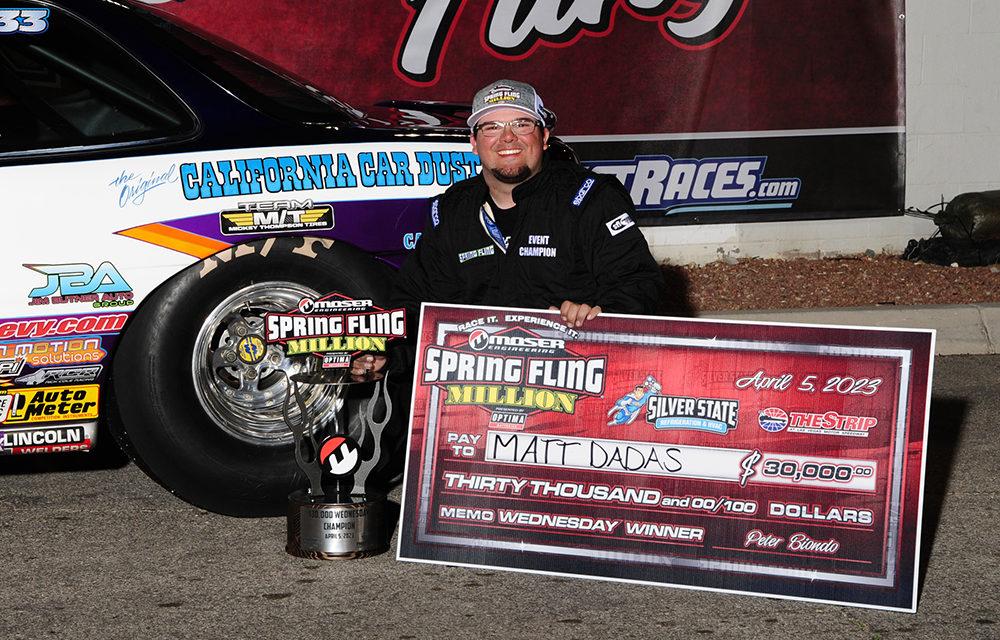 Matt Dadas Wins Silverstate $30,000 at the Moser Spring Fling Million