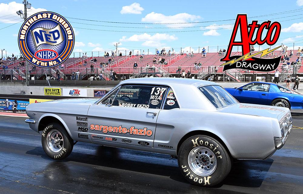 Fazio and Smith lead Fords into Winners Circle at Atco Dragway Micro Strategies National Open