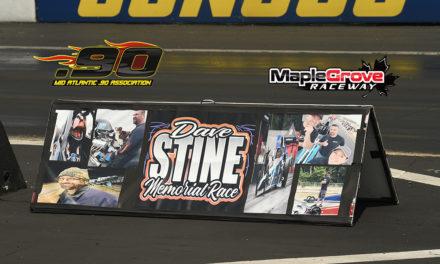 Record Turnout Shows Up at  Maple Grove for the 3rd Annual Dave Stine Memorial Race