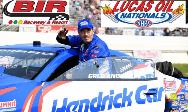Capps, Kalitta, and Anderson lead early qualifying at Lucas Oil NHRA Nationals at Brainerd