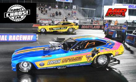 Day One at the Funny Car Chaos in Maryland has King on Top