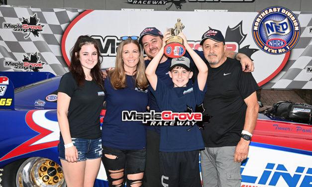 Tony Stewart Takes Maple Grove LODRS. Moves into 1st Place in Lucas National Points. Gill and Volpe join Stewart in Winner’s Circle