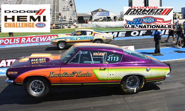 Comella Leads Hemi Challenge at Indy