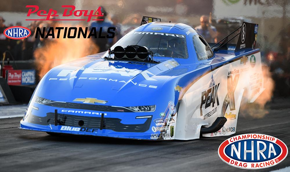 ASHLEY, TASCA, ENDERS AND HERRERA GET PROVISIONAL NO. 1 POSITIONS AT PEP BOYS NHRA NATIONALS
