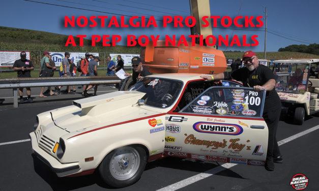 Nostalgia Pro Stocks Put On A Show at Pep Boys Nationals at Maple Grove
