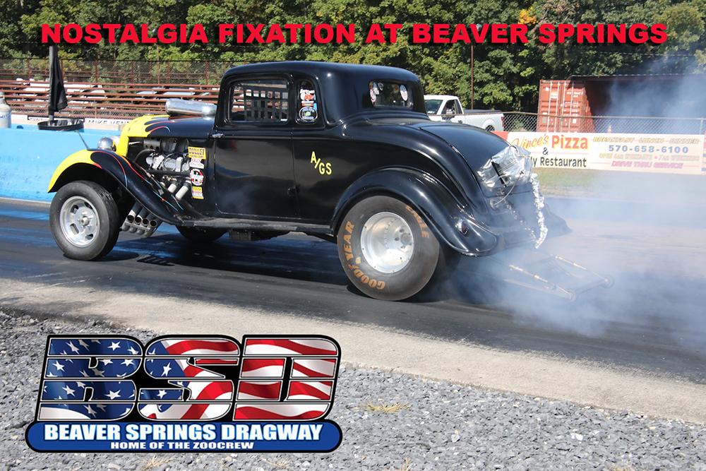 Nostalgia Fixation at Beaver Springs - Drag Racing Action Online