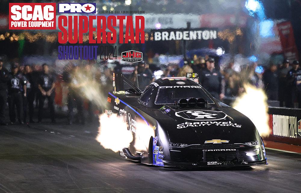 Tasca Records First 340-Plus-MPH Pass; Millican, Prock, Enders Qualify No. 1 At PRO Superstar Shootout