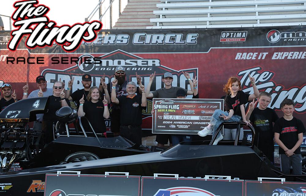Dylan Hough Goes Back-To-Back to Win 2024 American Race Cars Dragster Shootout at the Spring Fling Million