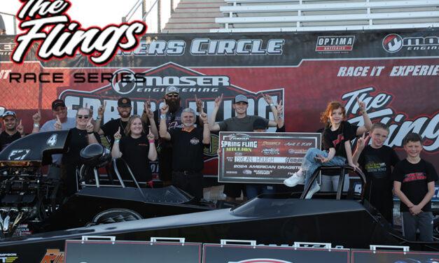 Dylan Hough Goes Back-To-Back to Win 2024 American Race Cars Dragster Shootout at the Spring Fling Million