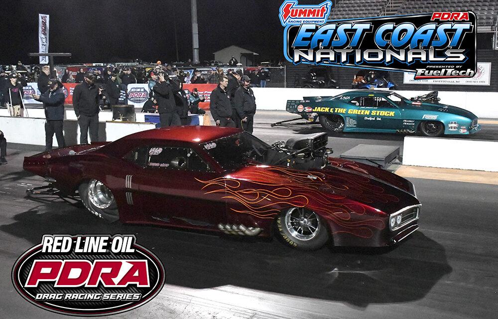 Shrader and King Tut, Pluchino and McKinney lead winners at season-opening wins At PDRA East Coast Nationals