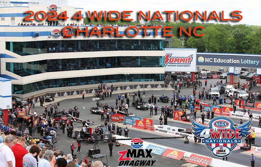 HAGAN GETS 50TH, ASHLEY, ANDERSON AND HERRERA ALSO ROLL TO WINS AT NHRA 4-WIDE NATIONALS IN CHARLOTTE