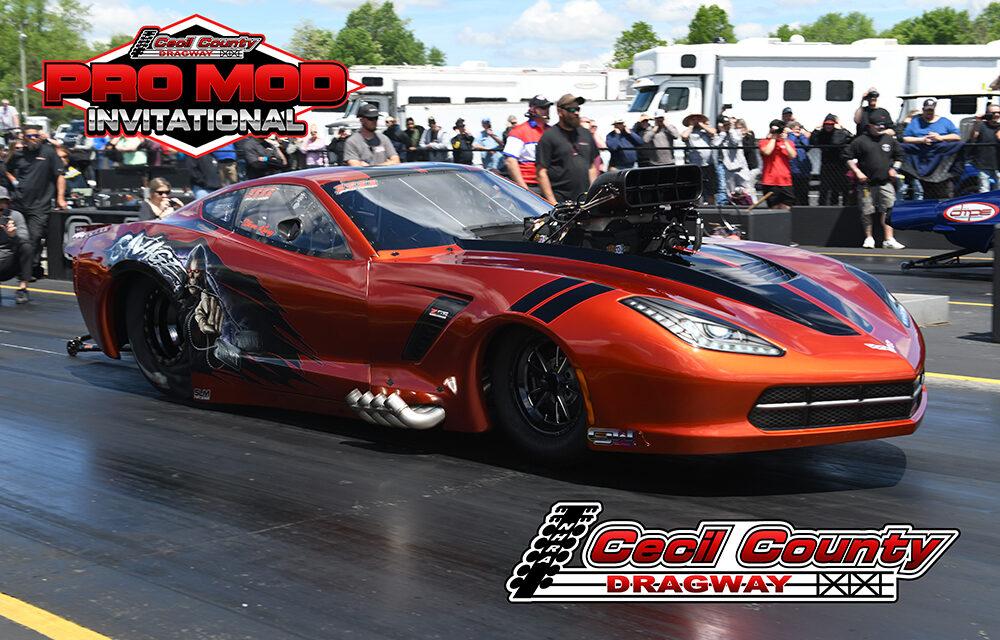 Steve King takes the win at the $50,000 Pro Mod Invitational at Cecil County