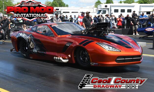 Steve King takes the win at the $50,000 Pro Mod Invitational at Cecil County