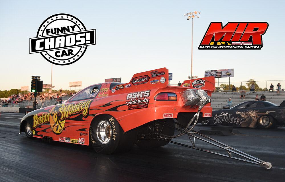 DJ Cox Leads Early Qualifying At Funny Car Chaos at MIR