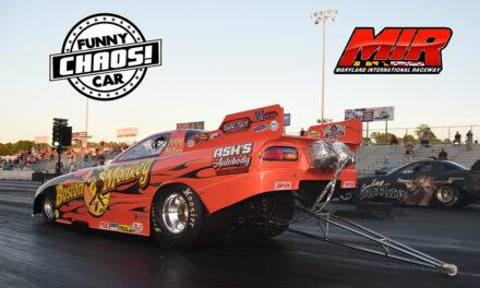 DJ Cox Leads Early Qualifying At Funny Car Chaos at MIR