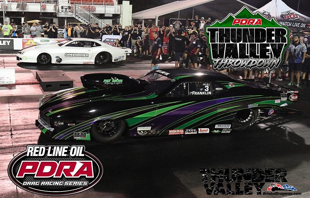 Harris, T. Franklin, Stewart, A. Franklin, Grothus, E. Steding and McGee Earn First Bristol Wins at Inaugural PDRA Thunder Valley Throwdown