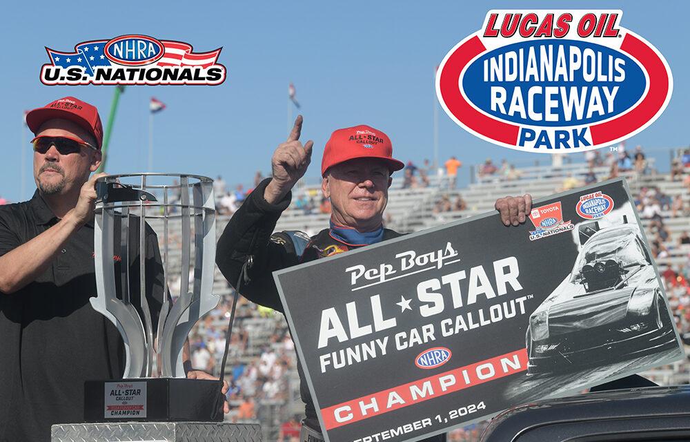 PAUL LEE WINS PEP BOYS FUNNY CAR ALL-STAR CALLOUT AT TOYOTA NHRA U.S. NATIONALS