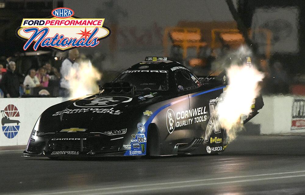 Prock sets single-season Funny Car record for No. 1s on fast day in Las Vegas