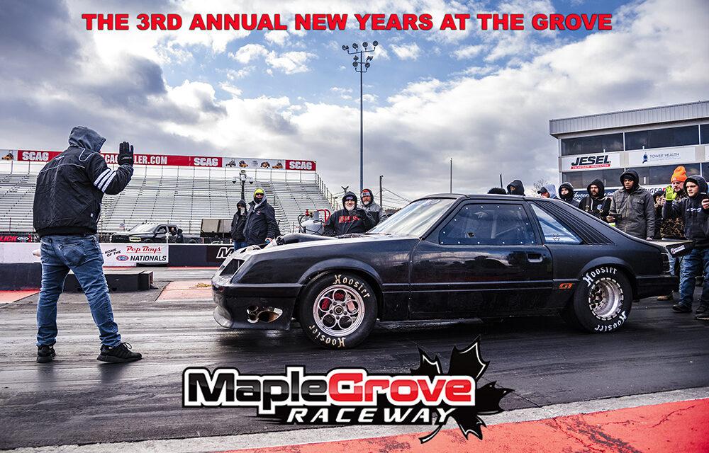 The 3rd annual New Years at the Grove   Cold But a Great Time for Fans and Racers