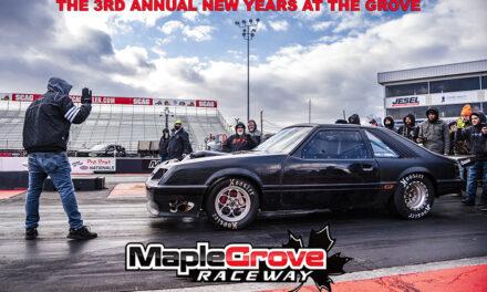 The 3rd annual New Years at the Grove   Cold But a Great Time for Fans and Racers