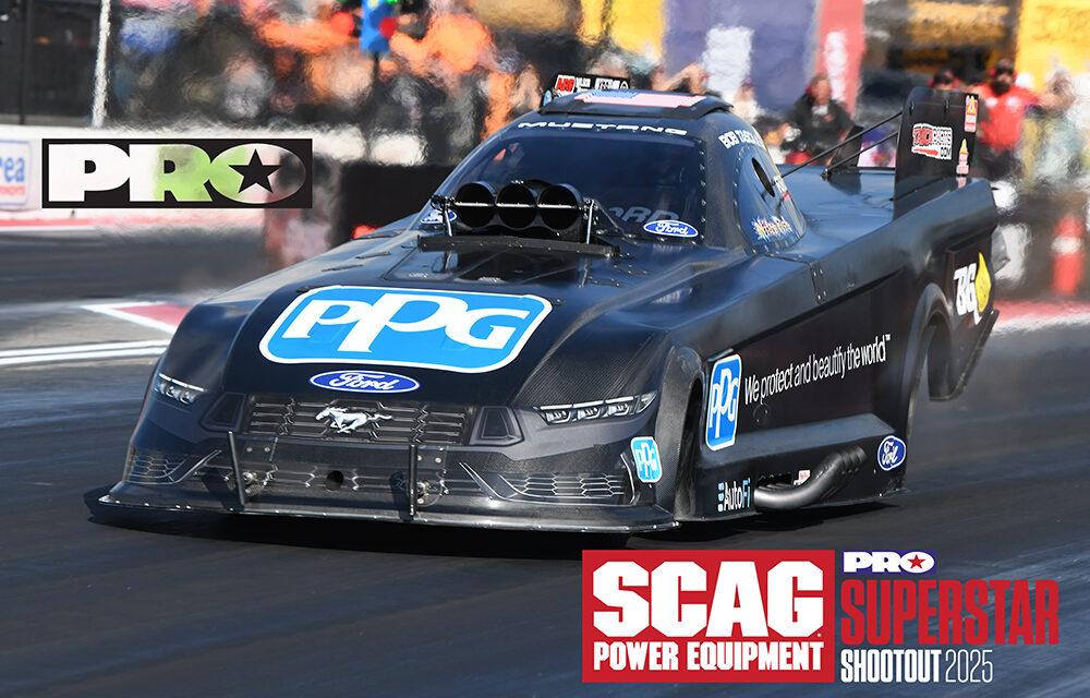 Kalitta, Prock, and Glenn Race to Provisional No. 1 Qualifiers at SCAG PRO Superstar Shootout