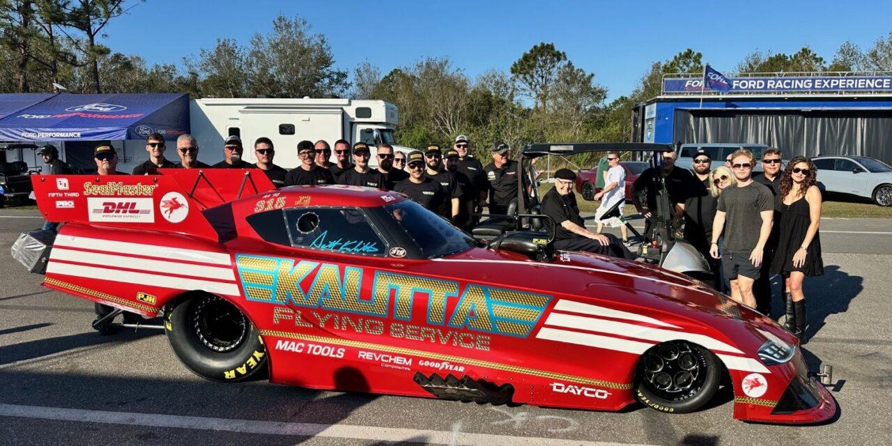 J.R. TODD SET TO RACE THROWBACK KALITTA FLYING SERVICE LIVERY AT PRE-SEASON EVENT