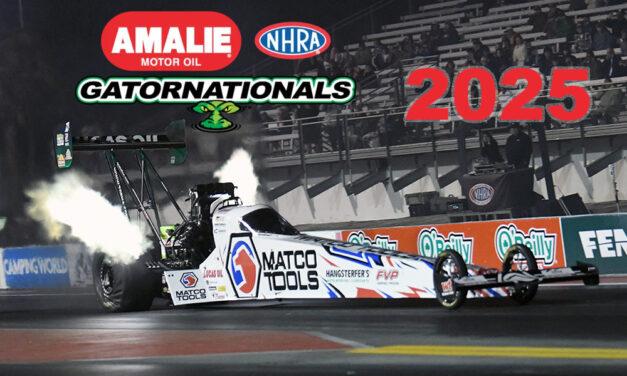 BROWN, GREEN, GLENN & HERRERA START 2025 WITH WINS AT AMALIE MOTOR OIL NHRA GATORNATIONALS