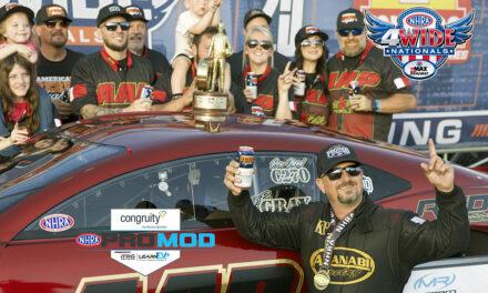 J.R. GRAY POWERS TO CONGRUITY NHRA PRO MOD WIN IN CHARLOTTE AT RACE POWERED BY CULP LUMBER