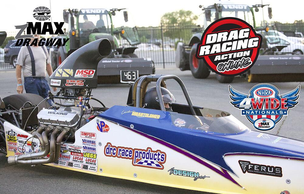 Franklin DiBartolomeo Races to Super Comp Runner Up In at 15th annual American Rebel Light NHRA 4-Wide Nationals at z-Max Dragway