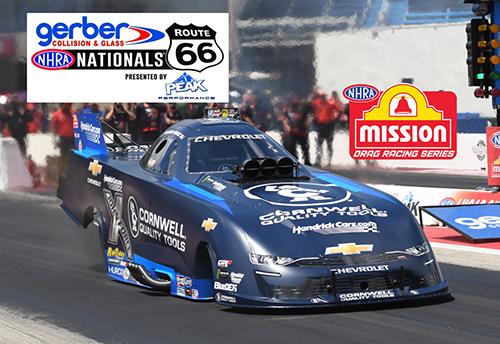 STEWART, BECKMAN & HERRERA COLLECT WINS AT GERBER COLLISION & GLASS ROUTE 66 NHRA NATIONALS
