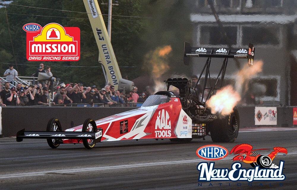 KALITTA, BECKMAN & HARTFORD WIN MISSION #2FAST2TASTY CHALLENGE AT NHRA NEW ENGLAND NATIONALS