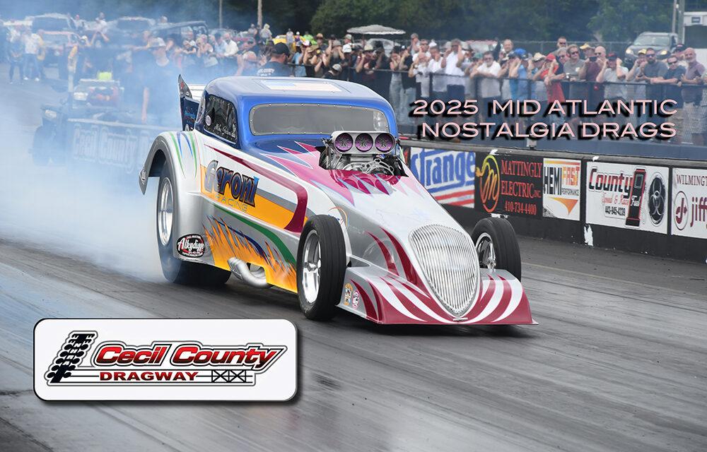 Funny Cars and Dragsters highlight 16th Annual Mid Atlantic Nostalgia Drags