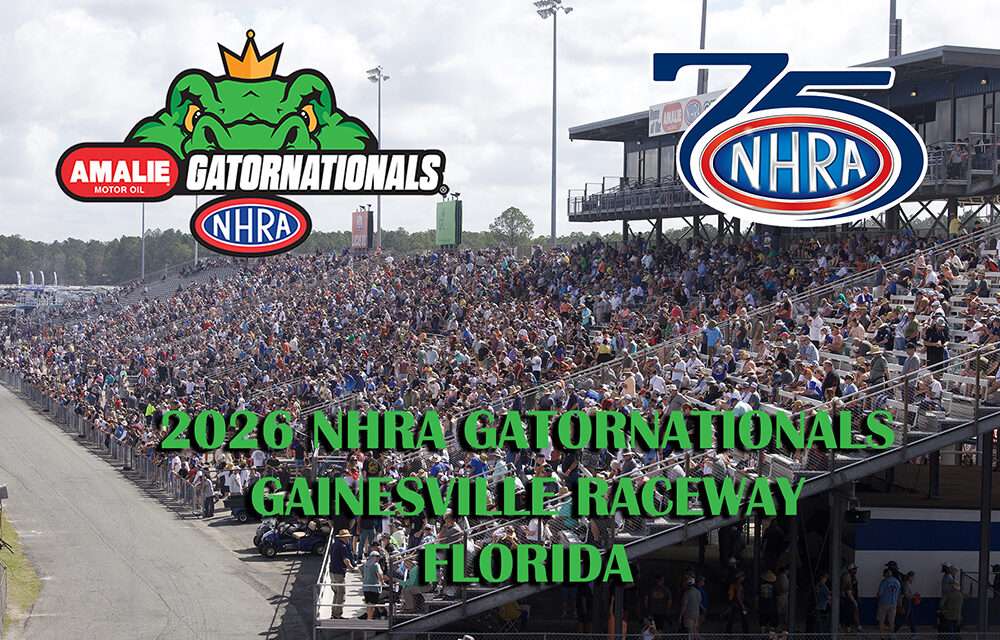 Hart, Green, Hartford, and Gadson start the 75th Year of NHRA With Wins at Gators