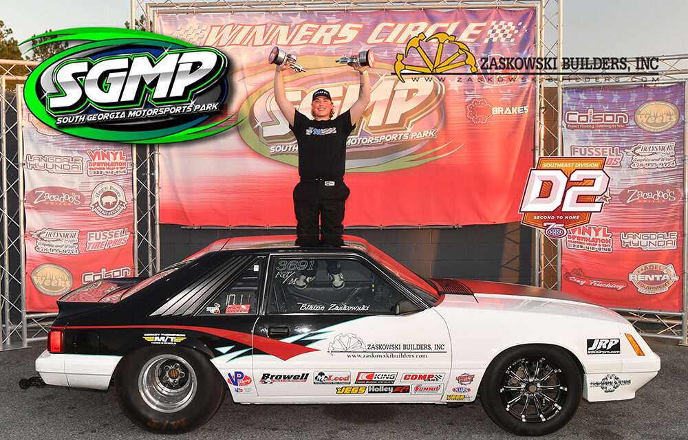 Blaine Zaskowski Wins His First Two NHRA Lucas Oil Wins at SGMP